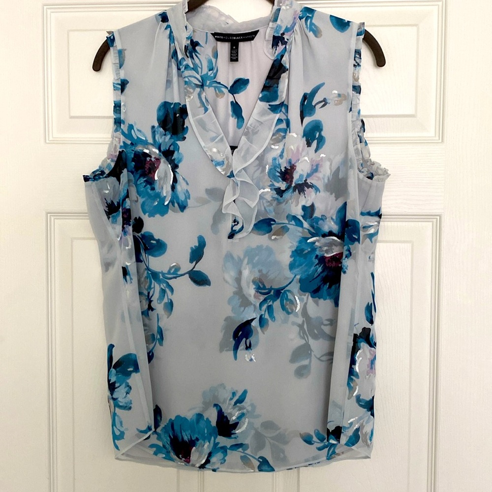 White House Black Market Sleeveless Blouse